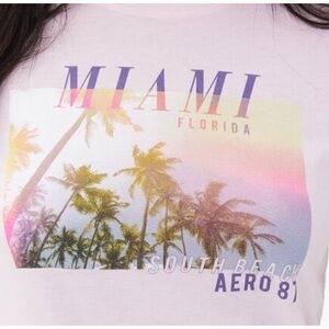 Miami Florida Graphic Tee Shirt Top